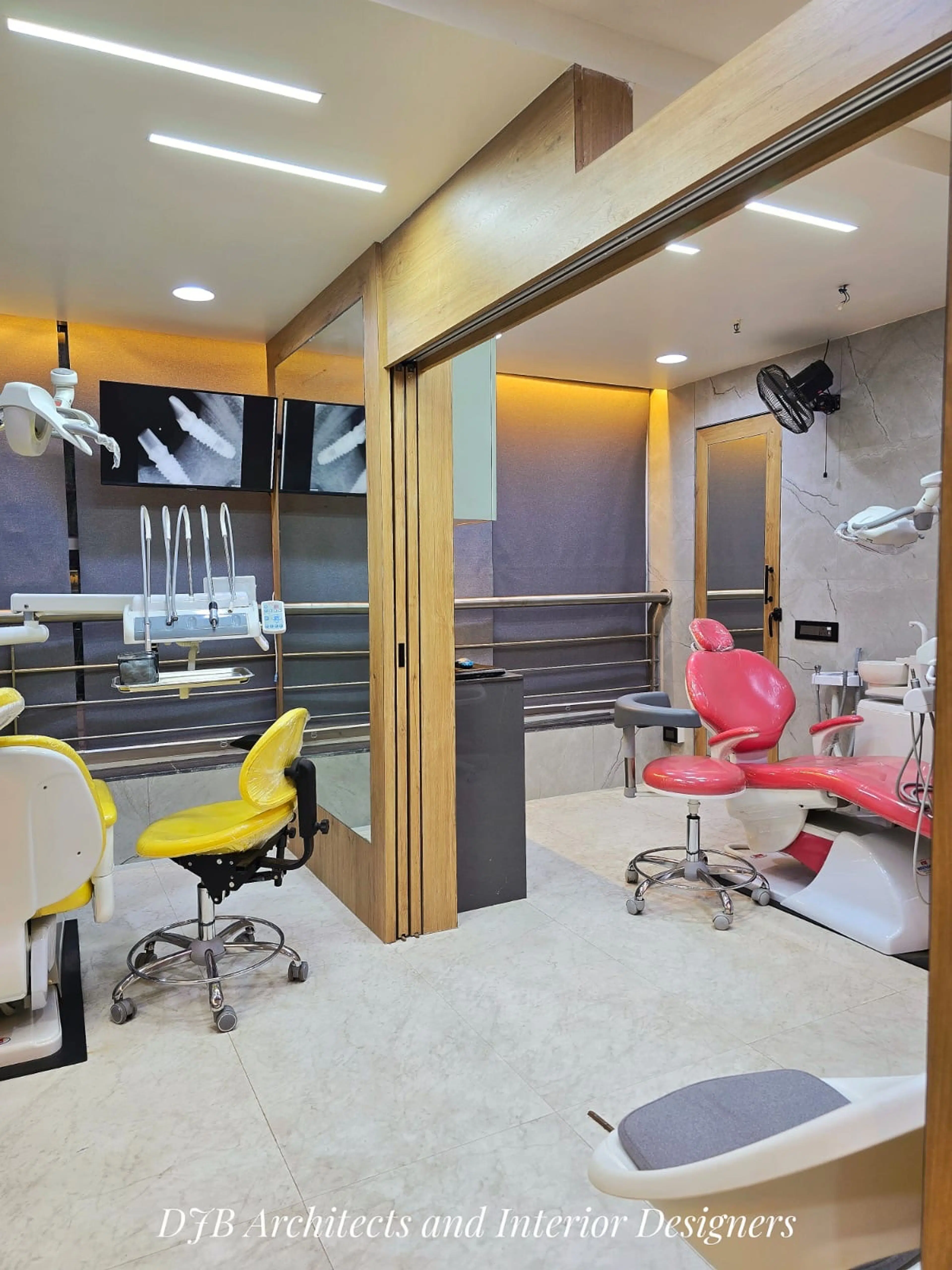 Dantam Dental Care reception and clinic space